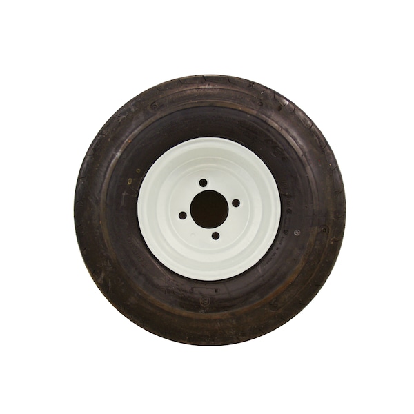 Americana Tire And Wheel 30080 Economy Bias Tire and Wheel 5.70 x 8 B/4-Hole - White Standard Rim 30080 - main